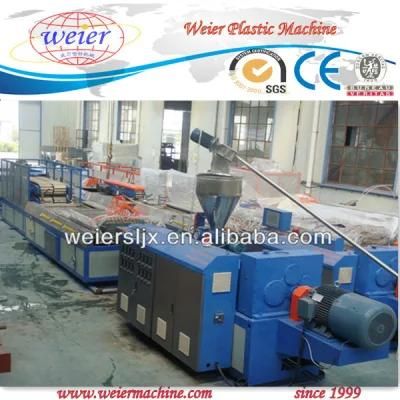 Decking Floor Profiles Wood Plastic WPC Extrusion Line