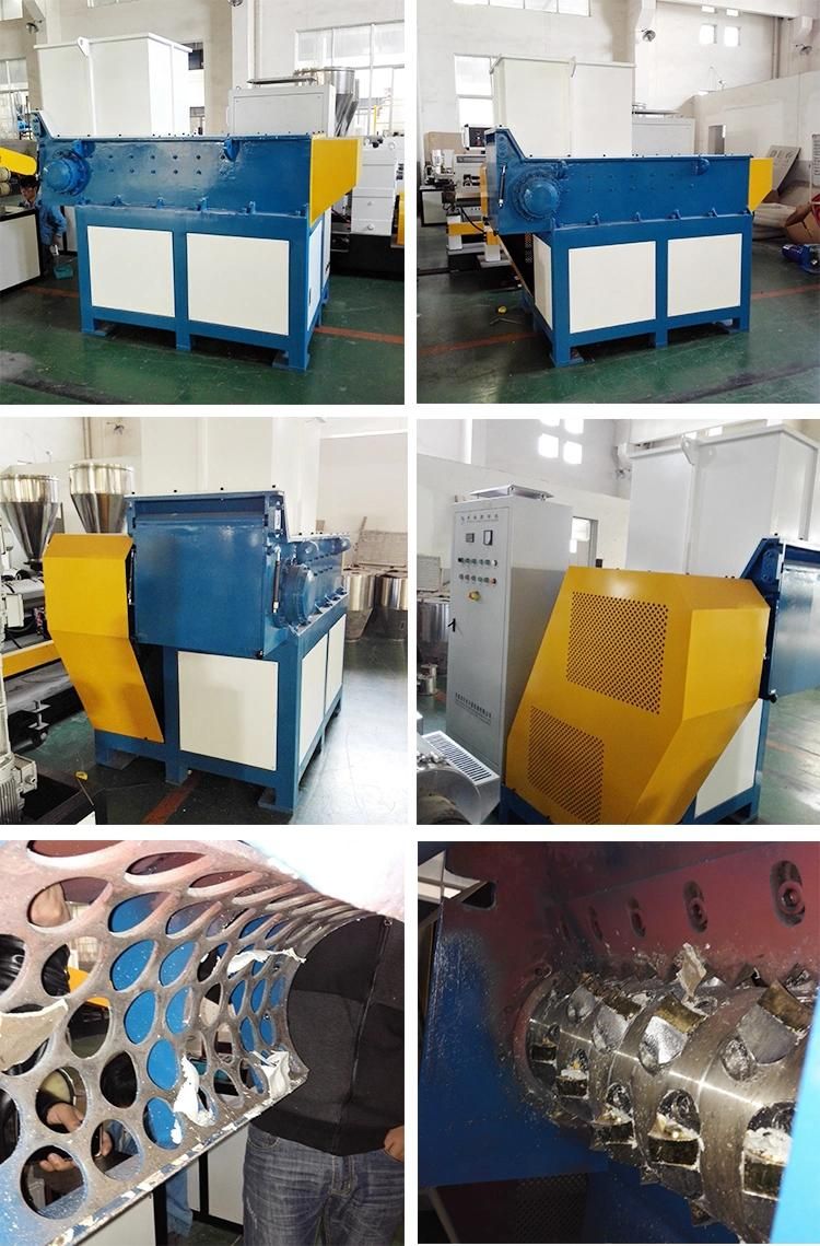 Plastic Lumps Shredder and Crusher Two in One Machinery