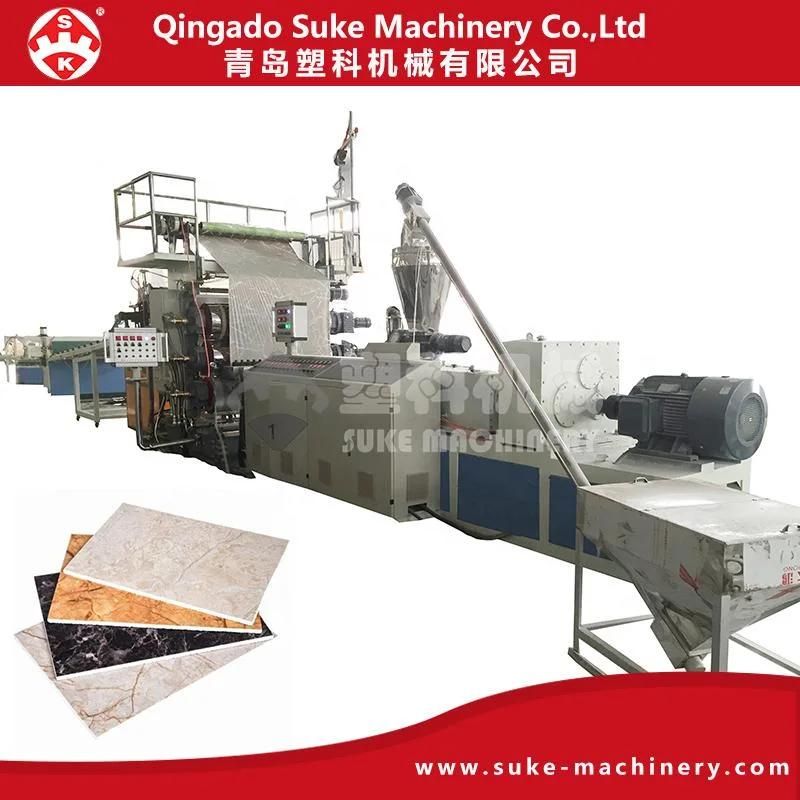 Stable Performance Manufacture Equipment of PVC Marble Board Extrusion Machine/PVC Artificial Stone Profile Production Line