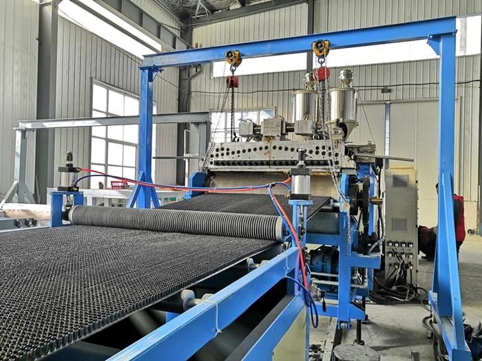 PE Artificial Hard Grass Mat Anti-Splash Car Fender Making Machine