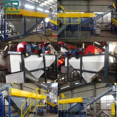 Plastic Bottle Recycling Manufacturer Pet Flakes Washing Line