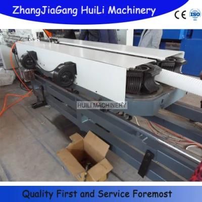 Good Quality PE PA PVC PP Single Wall Corrugated Pipe Extrusion Line HDPE Double Tube ...