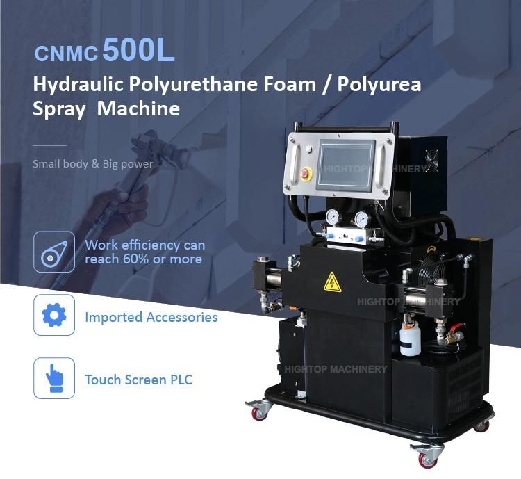 Cnmc-500L Hydraulic Reactor Polyurea Spray Machine for Truck Coating Polyurea Floor Coating