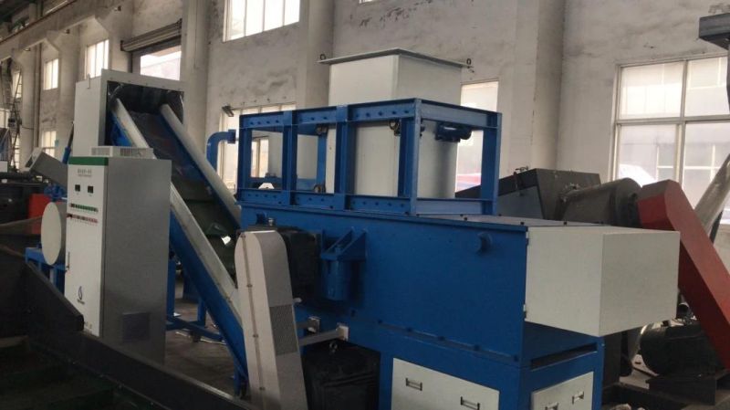 High Output Plastic Lump HDPE Pipe Single Shaft Shredder Grinder