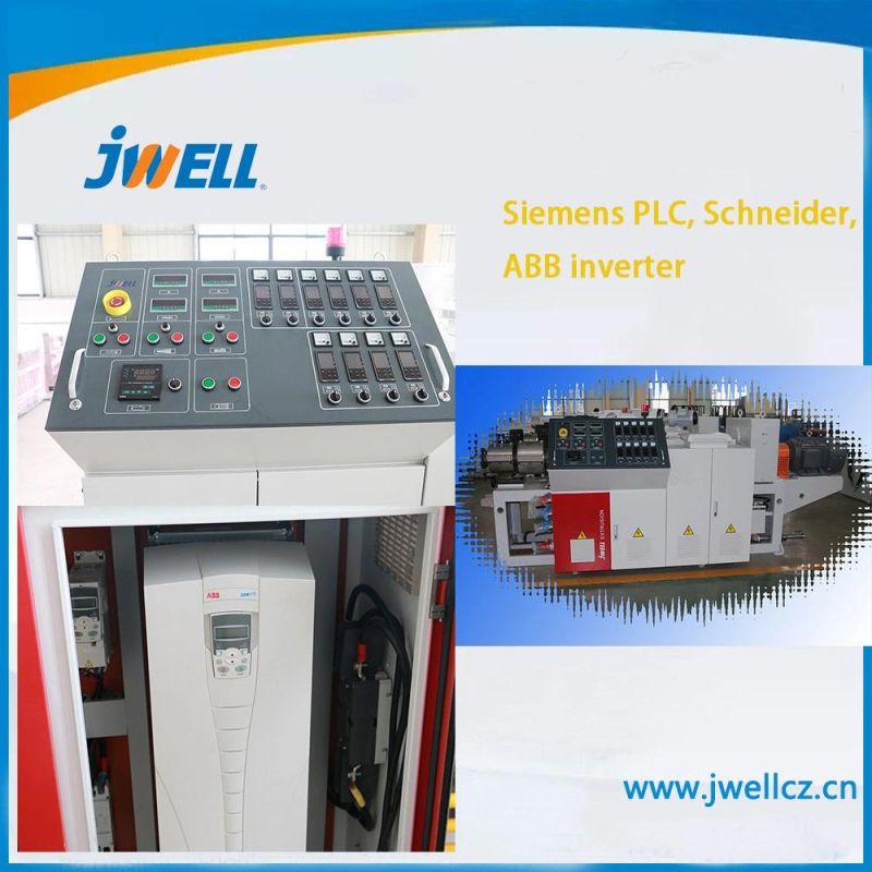 Jwell Jwell Indoor and Outdoor Floor PE WPC PVC Spc Extrusion Machine Deck Composite Floor