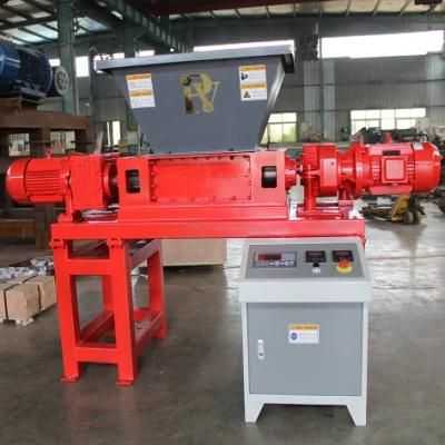 Double Shaft Mini Shredder for Metal Plastic Leather and Hard Waste Paper