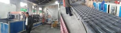 PVC Glaze Roof Production Line