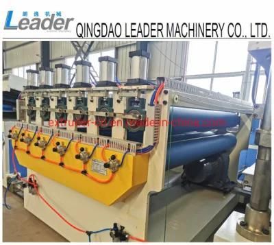 Polycarbonate PC U-Lock Profile Sheets Locking Panel Extrusion Line