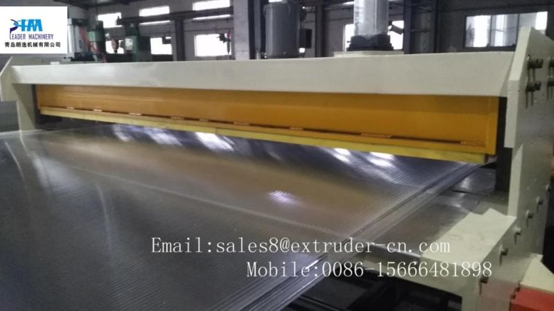 Polycarbonate Multiwall Hollow Sheet/Lexan Sheet Extrusion Line