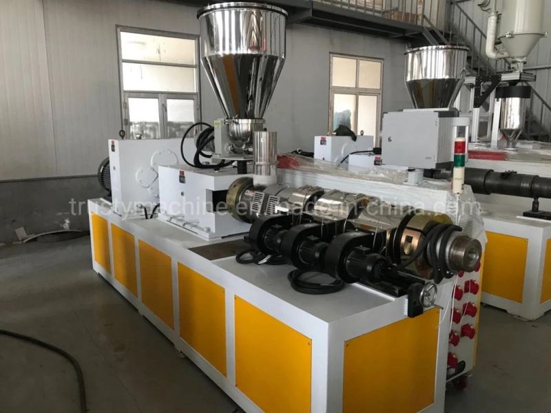 63mm-160mm PVC Pipe Making Machine Extruder Machine