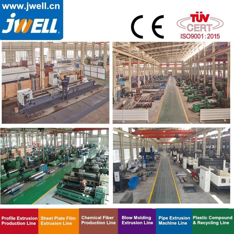 Jwell-PVC Plastic Homogeneous Heart Flooring Leather Recycling Agricultural Making Extrusion Machine Used in Airport|Train|House Indoor Ground Decoration