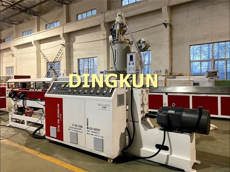 PE Single Wall Corrugated Pipe Production Line