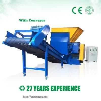 Single Shaft Shredder Machine for Pallets Shredding