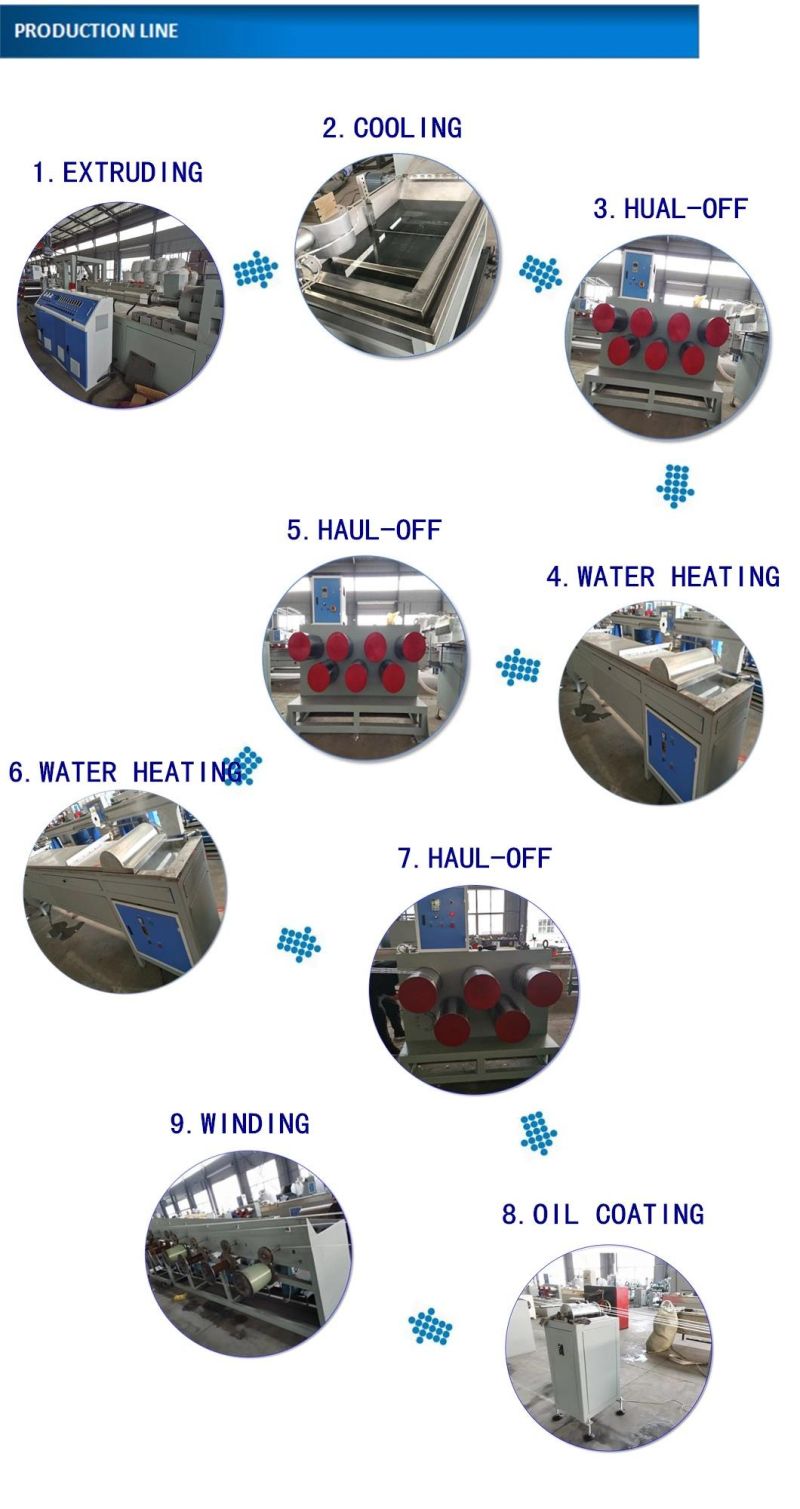 Plastic Polyester Filament Extrusion Pet/PP/Nylon Filament Making Machine for Rope