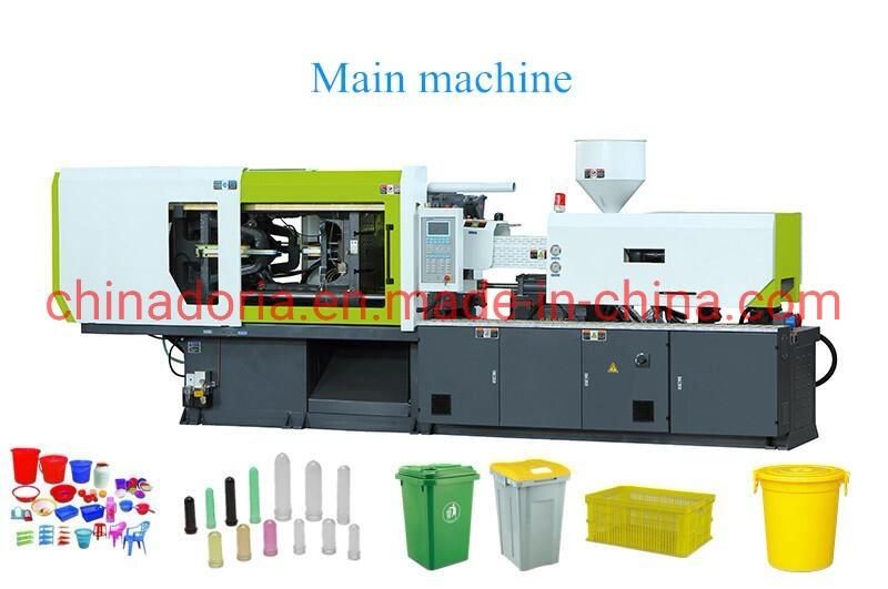 commodity Garbage Can Plastic Inject/Injection Mould/Moulding Machine 580ton