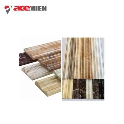 Plastic PVC Imitation Marble Decoration Board Sheet Extruder