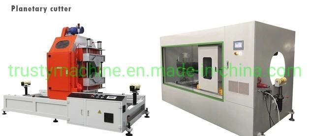 Qingdao Trusty PP HDPE PE Plastic Pipe Machinery / PE Pipe Extrusion Machine Line