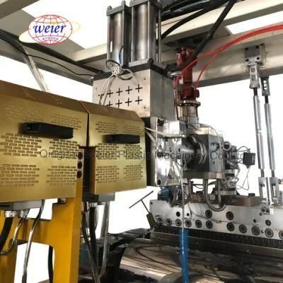 High Speed Output Twin Screw Extruder Plastic Pet Sheet Production Line