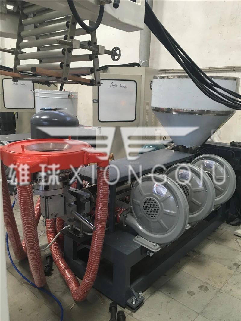 Xiongqiu 600mm PVC Film Blowing Machine with 55mm Screw for Packing Film