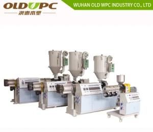 WPC PE Profile Line WPC Decking Board Extruder Plastic Machinery