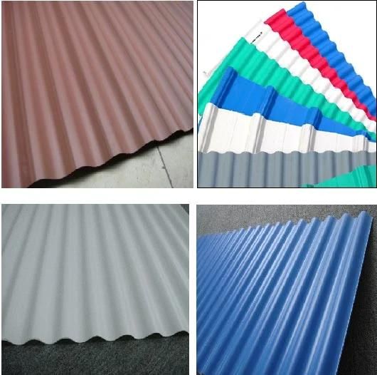 PVC Corrugated Roof Panel Extrusion Line
