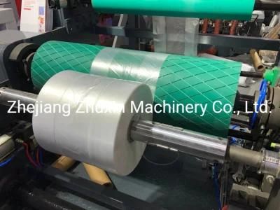 Automatic High Speed HDPE LDPE ABA Film Blowing Machine with Rotary Die Head Double Winder