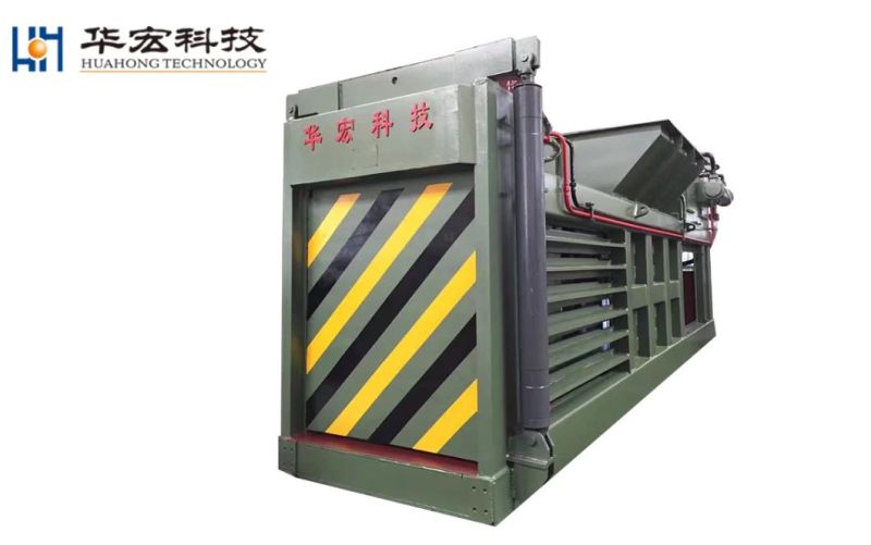 Hua Hong Hpm-250 Semi-Automatic Horizontal Non-Metal Baler Is Widely Used