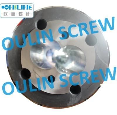 Supply 55/110 Twin Conical Screw Barrel for Pipe, Sheet, Profile Extrusion