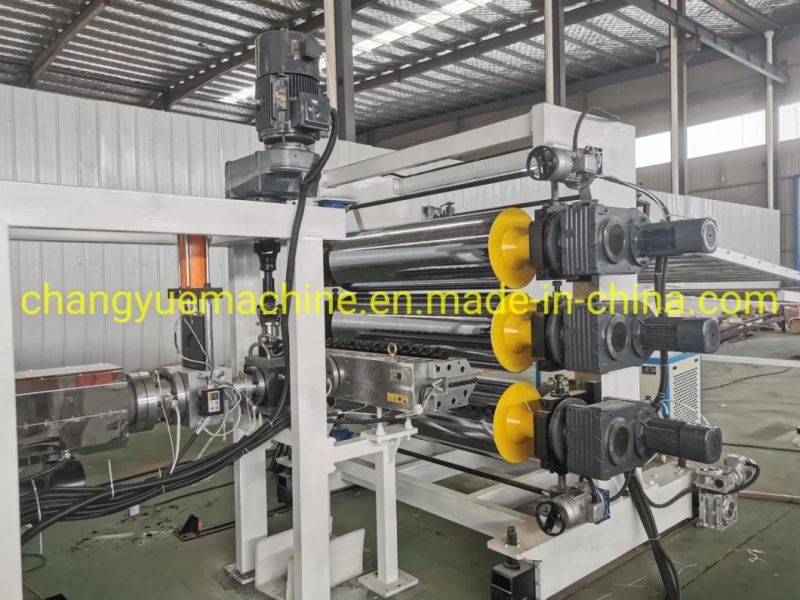 HIPS/ ABS / PP PS Sheet Production Line Plastic Sheet Extrusion Machine