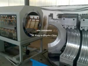 HDPE/PVC/PP Double Wall Corrugated Pipe Production Line (200mm-500mm)