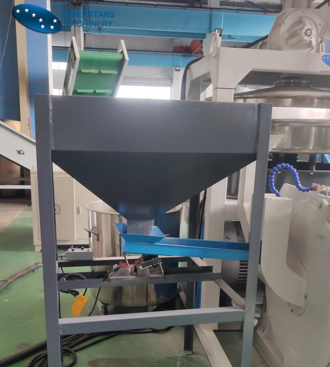 Waste Plastic Scrap Recycled Pulverizer Grinder Milling Machine PVC Milling Machine