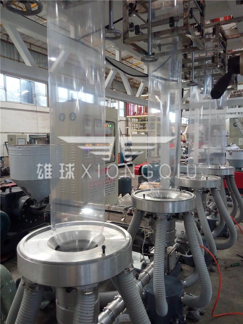 500mm Single Screw Four Die Head Film Blowing Machine