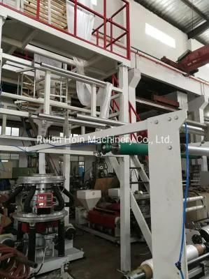 LDPE HDPE Double-Layer Co-Extrusion Rotary Machine Head Film Blowing Machine