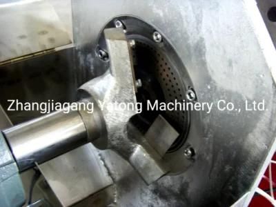 Yatong 500kg/H 300kg/H PVC Hot-Cutting Plastic Recycling Machine