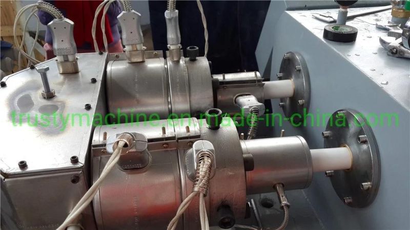 Plastic UPVC/PVC Double Pipe Making Machine