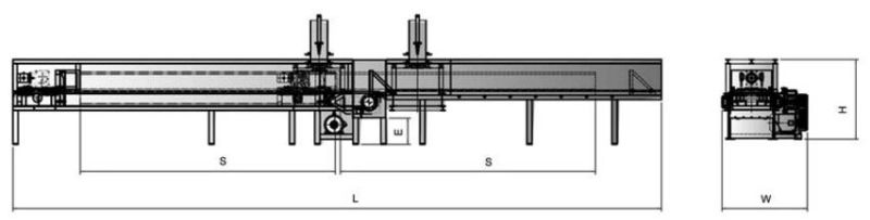 Horizontal Pipe Shredder/PE/Pet Pipe Shredder/PVC Pipe Shredder/HDPE Pipe Shredder/Wtph40 Series