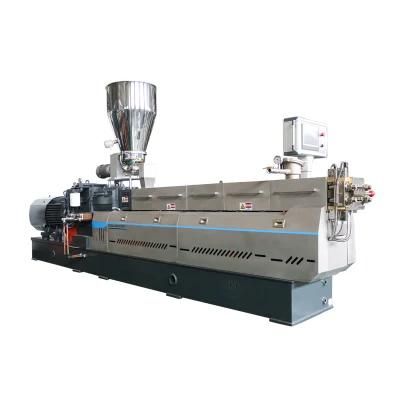 High Output Engineering Plastic Granules Making Twin Screw Extruder Machine