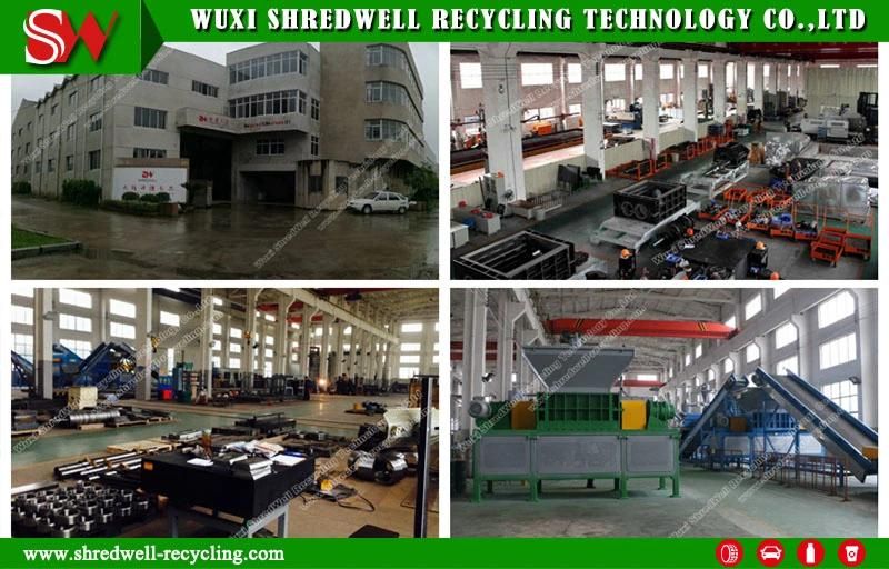 Scrap Tire/Metal/Wood/ Plastic Recycling Equipment for Shredding