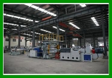 PVC (PVC+ CaCO3) Sheet Production Line for Making Imitation Marbles Decoration Background