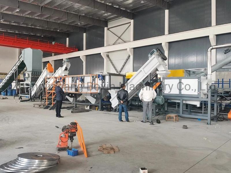 2021 Rigid HDPE LDPE Pet PP Bottle and Crate Recycling Granulator Machine /High Speed Singles Screw Extruder Plastic Recycling Machine
