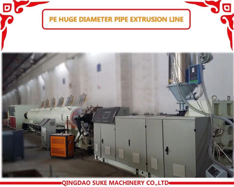 PE Pipe Extruder with CE Certification