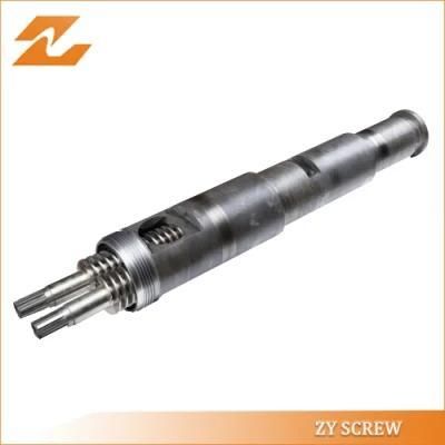 Conical Twin Screw Barrel PVC PE Cable Extrusion Screw Barrel