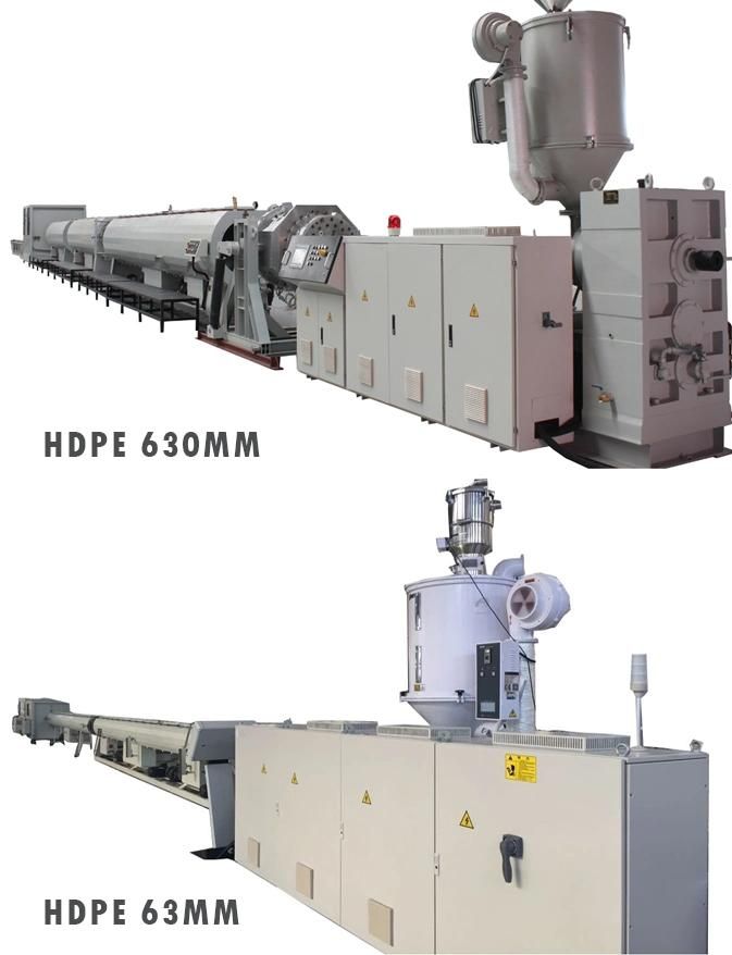 Plastic Extruder-PE PP LDPE Plastic Pipe Extrusion Production Line (75-250)