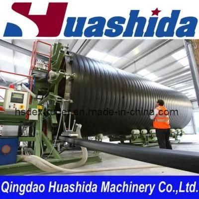 Double Wall Steel Reinforced Winding Pipe Production Line
