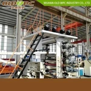 PVC Multi Layers Flooring Extrusion Line Spc Flooring Machine