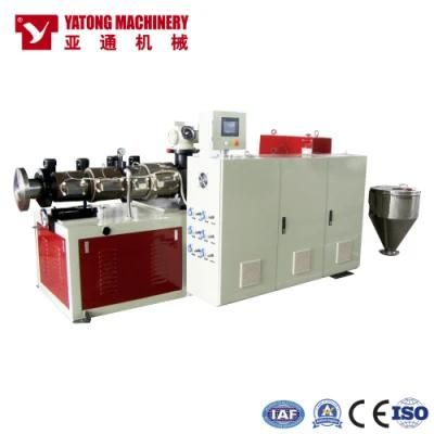 Yatong Plastic Pipe Conical Double Screw Extruder with CE/ISO/TUV/SGS