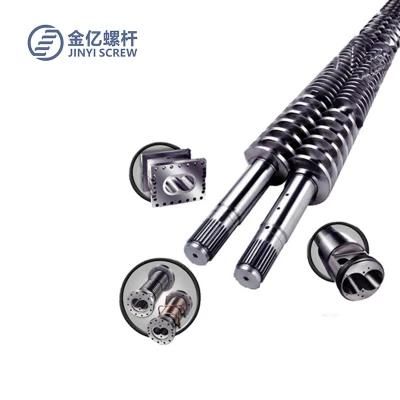 Bimetallic Conical Twin Screw and Barrel Blow Film for Extruder
