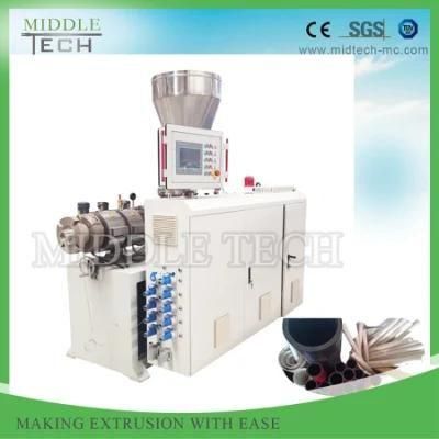 PVC - UPVC Conduit Tube Extrusion Line High Speed Four Cavity PVC Pipe Production ...