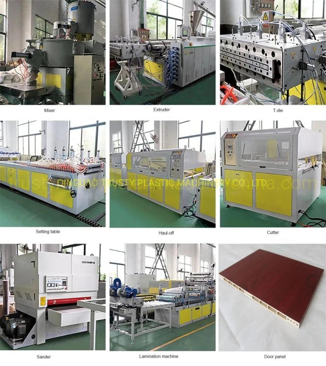900mm PVC/WPC Door Panel Extrusion Line Plastic Machine
