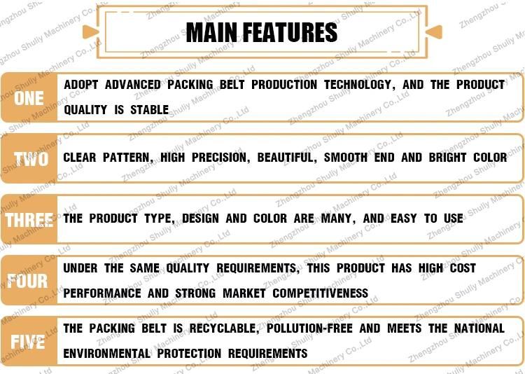 Pet Package Box Bale Strap Extrusion Making Machine Extrusion Plant